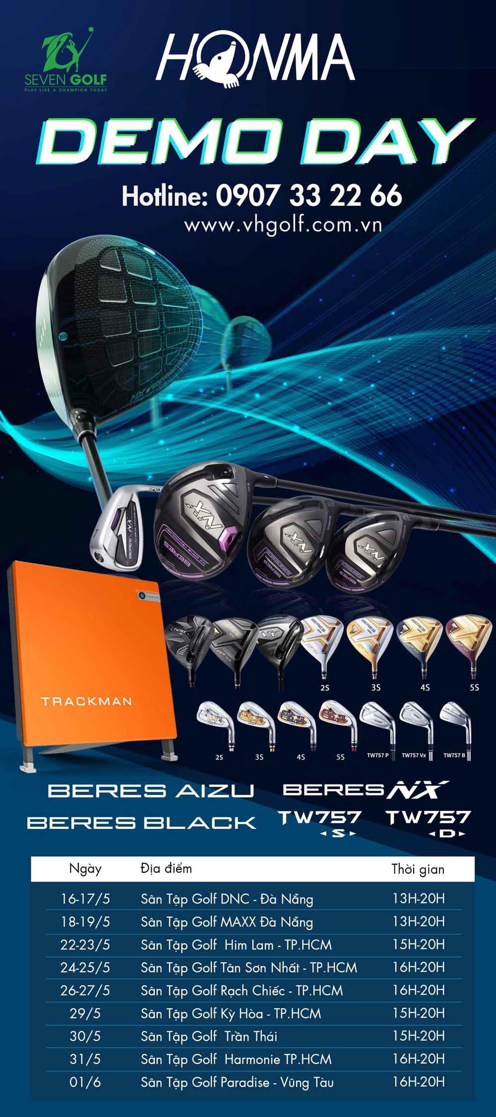 Honma Golf Demo Day 2023